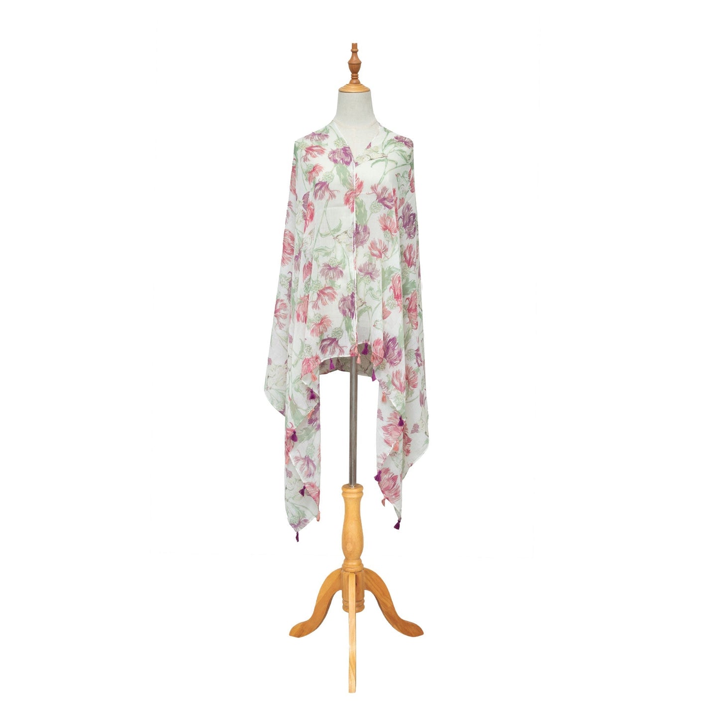 Vacay Mode - Light Weight Women's Woven Tropical Printed Scarf