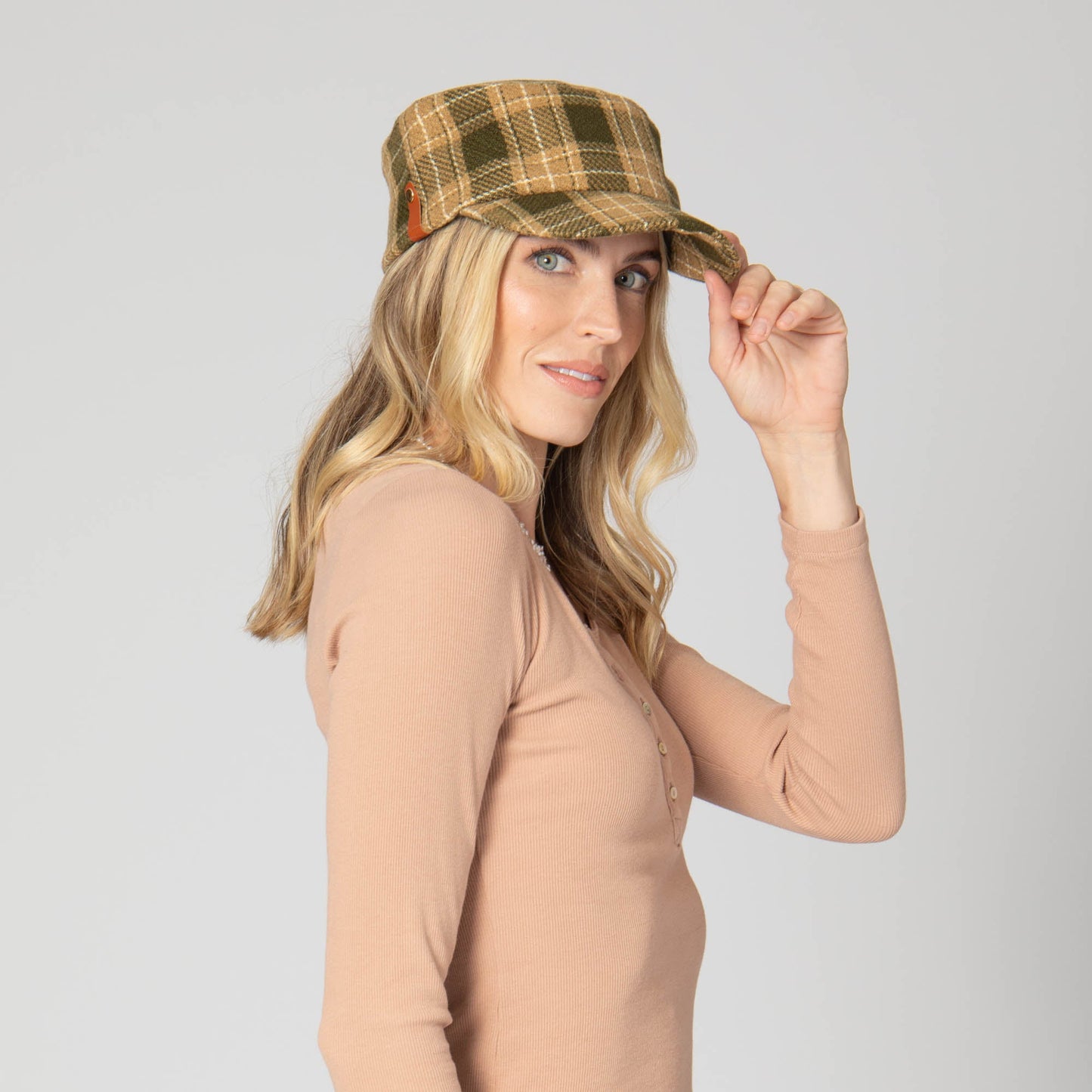 Cash - Cut & Sew Plaid Fishermans Cap