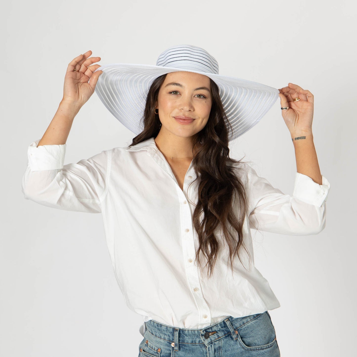 Bella - Wide Brim Floppy Sun Hat