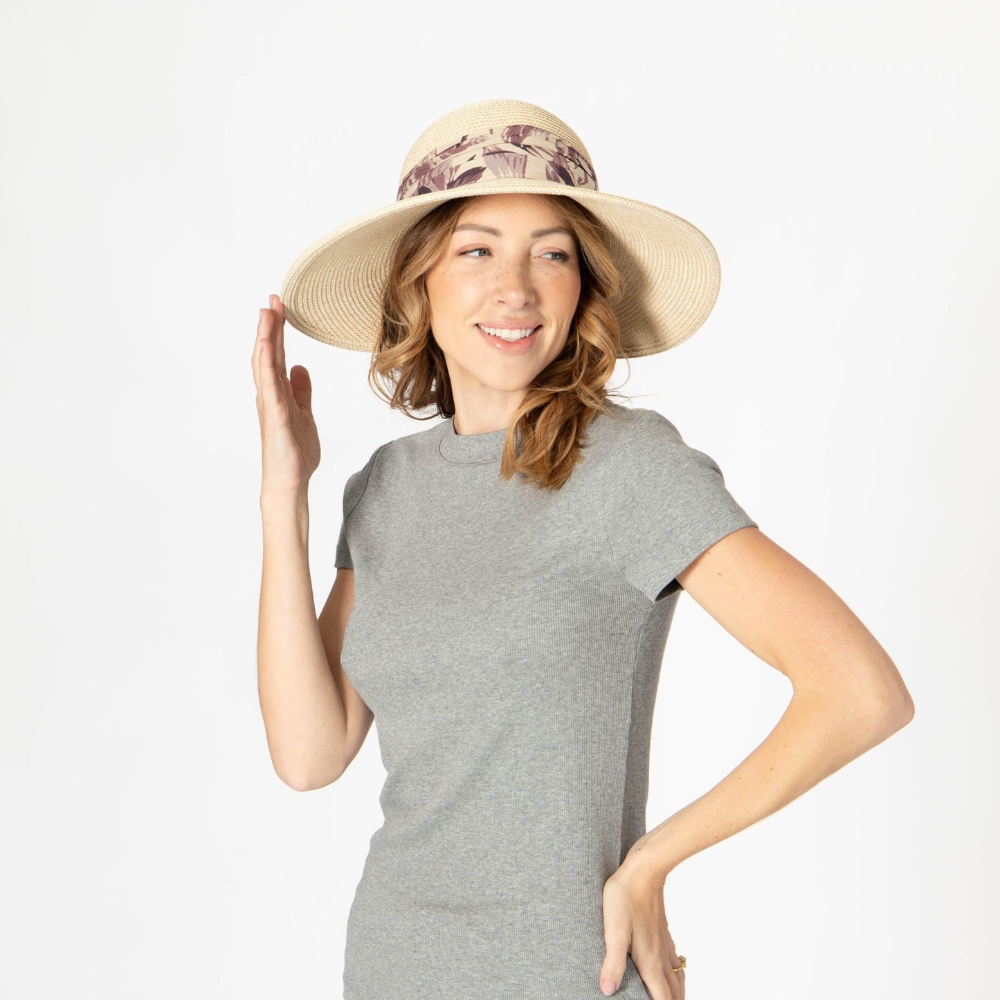 Bay - Women's Ultrabraid Round Round Crown Face Saver Hat (UBM6834)