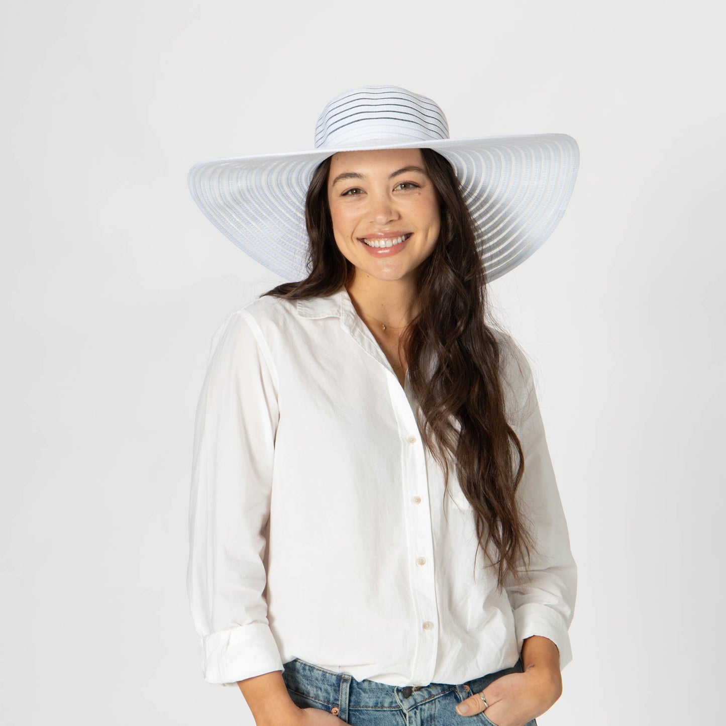 Bella - Wide Brim Floppy Sun Hat