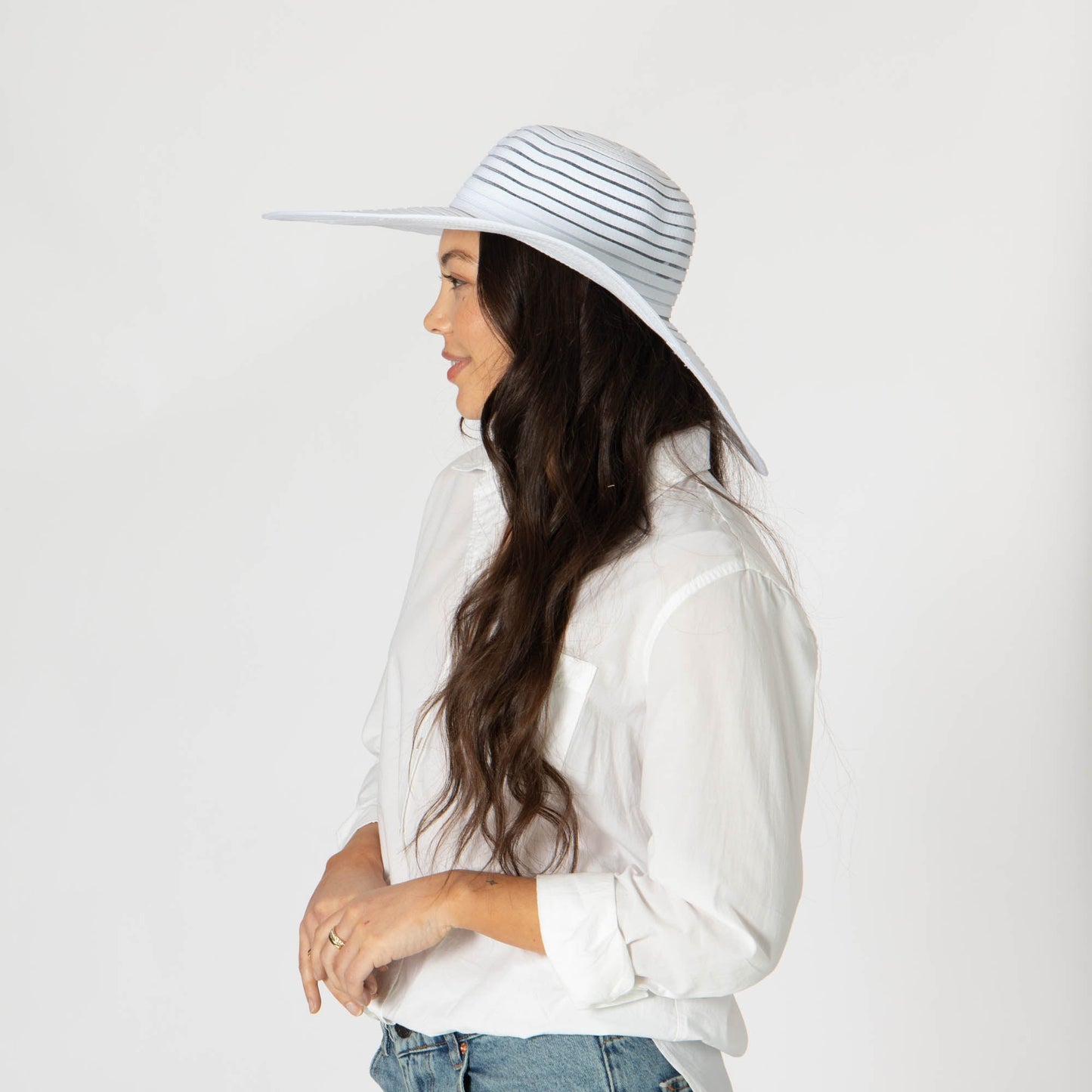 Bella - Wide Brim Floppy Sun Hat