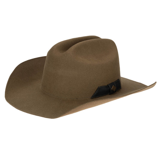 Black Label Wool Felt Cattleman's Crease Cowboy