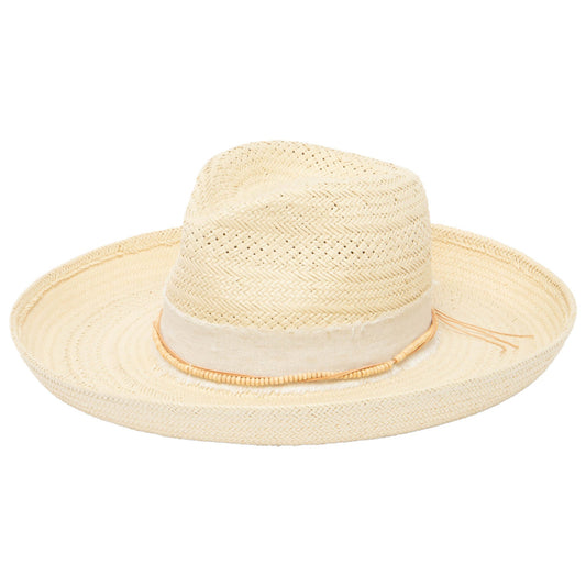 Yesenia - Toyo Straw Kettle Brim Rancher