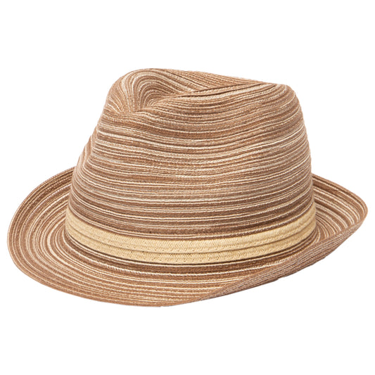 Womens Mixed Braid Fedora
