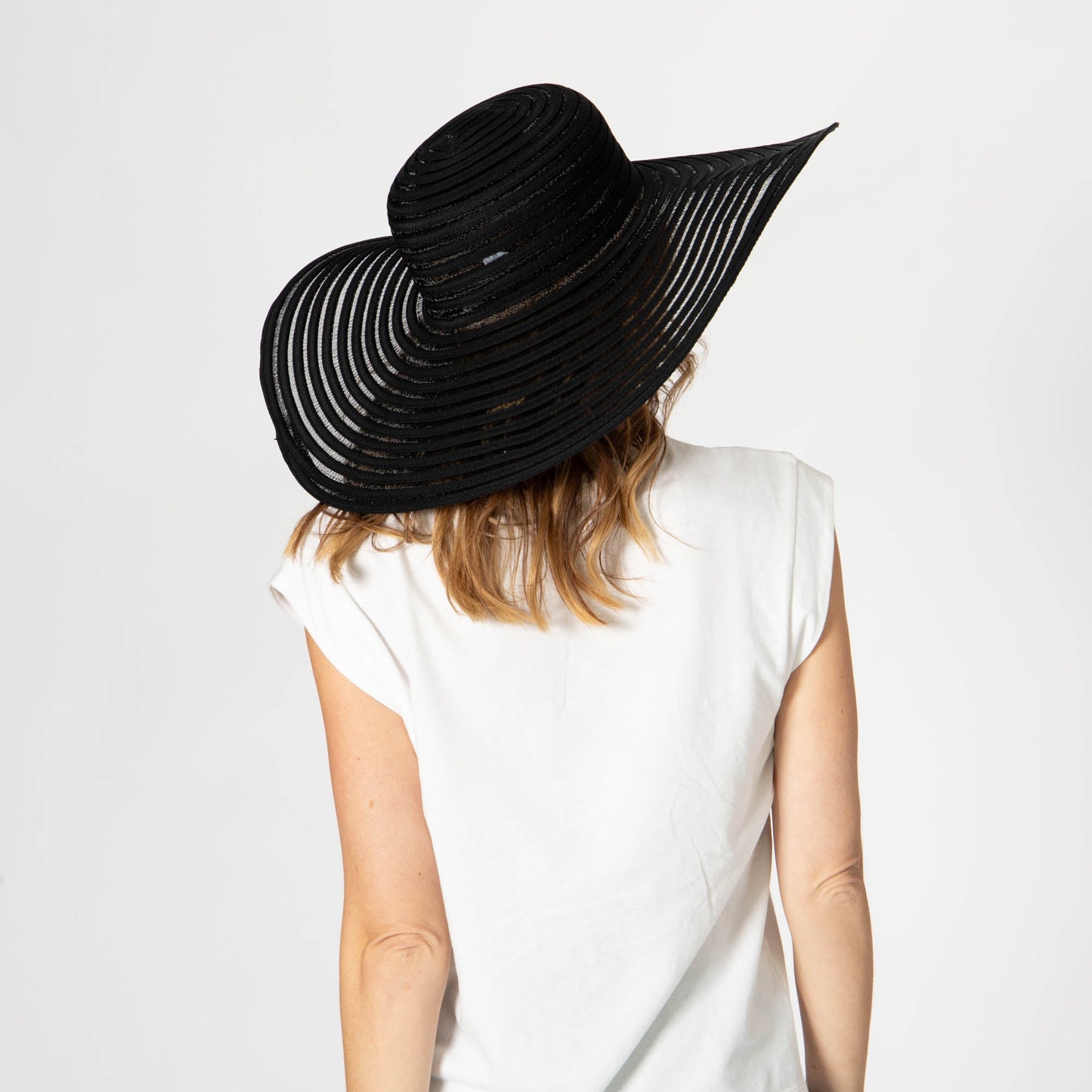 Bella - Wide Brim Floppy Sun Hat