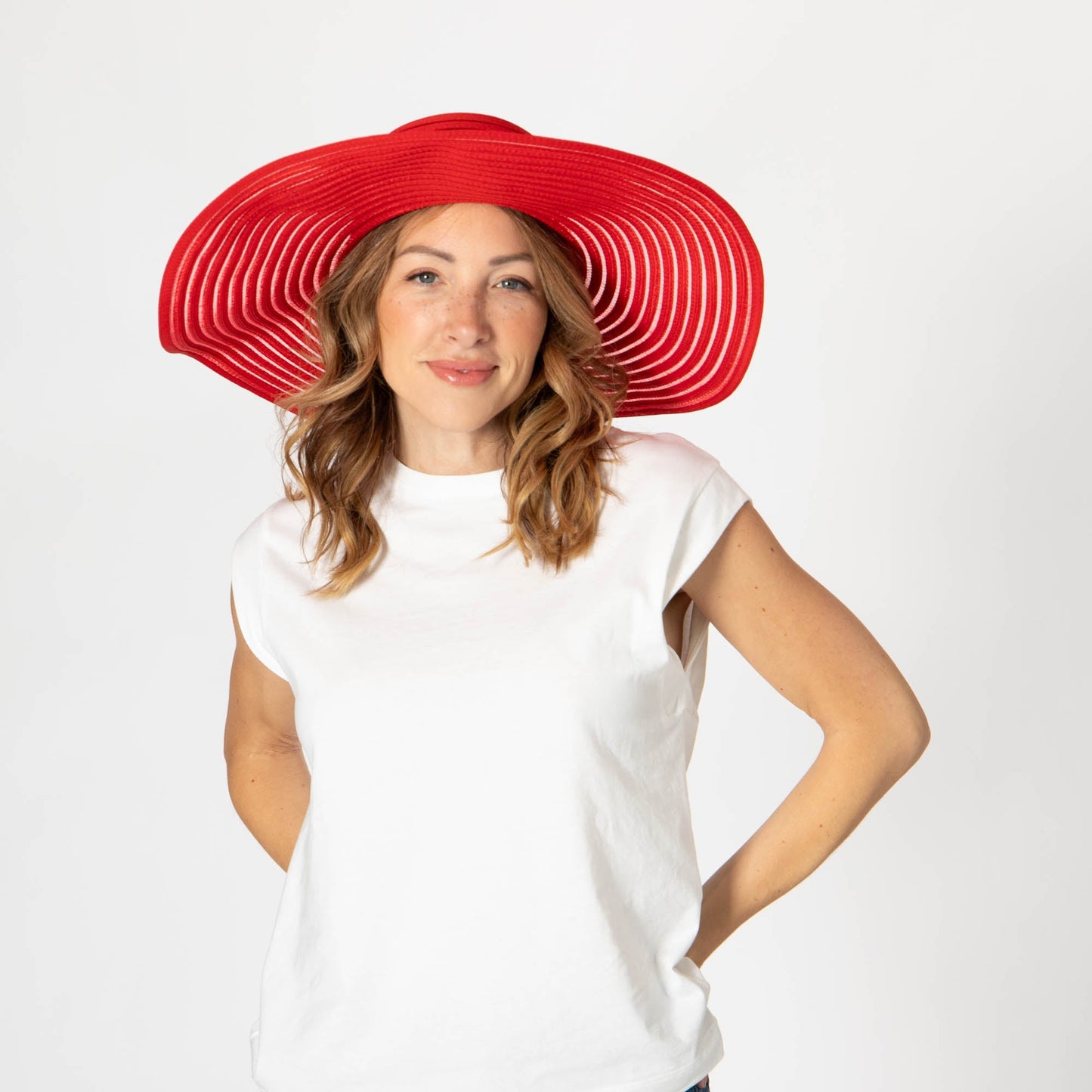 Bella - Wide Brim Floppy Sun Hat