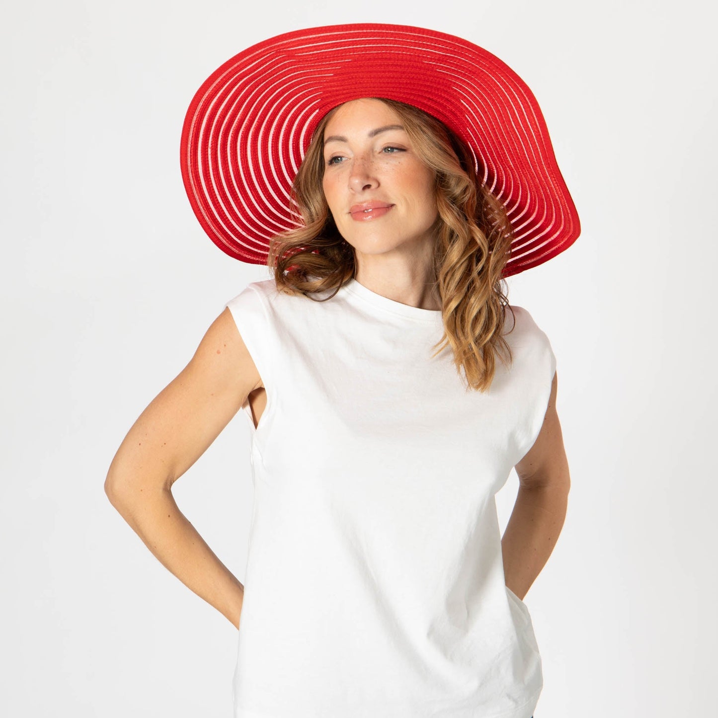 Bella - Wide Brim Floppy Sun Hat